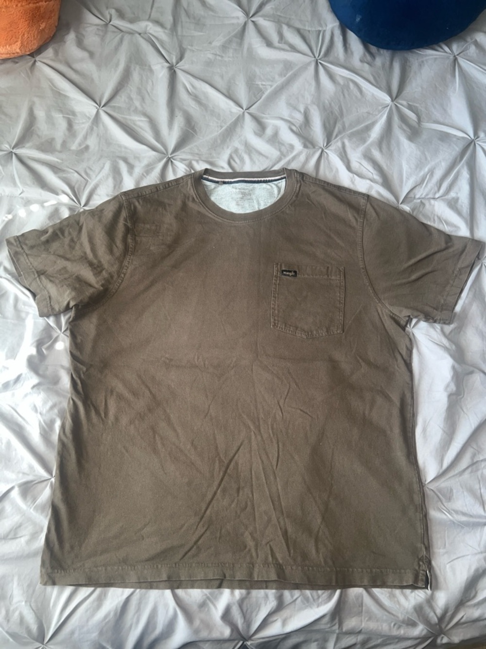 Wrangler brown  Short Sleeve Pocket Tee
